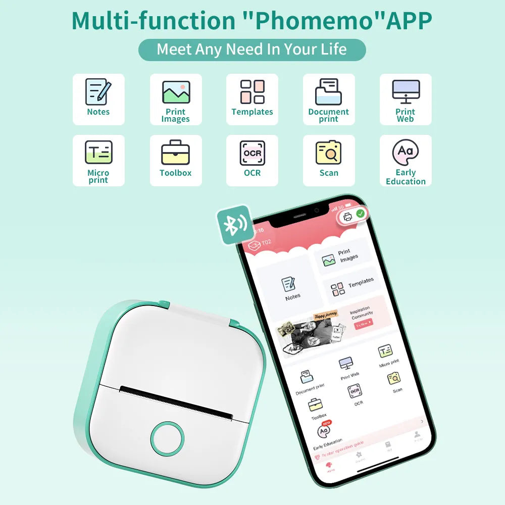 Phomemo Inkless Pocket Printer