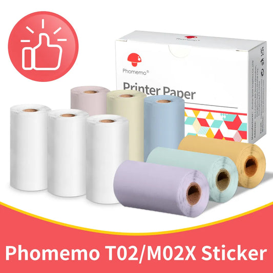 Variety Phomemo Thermal rolls